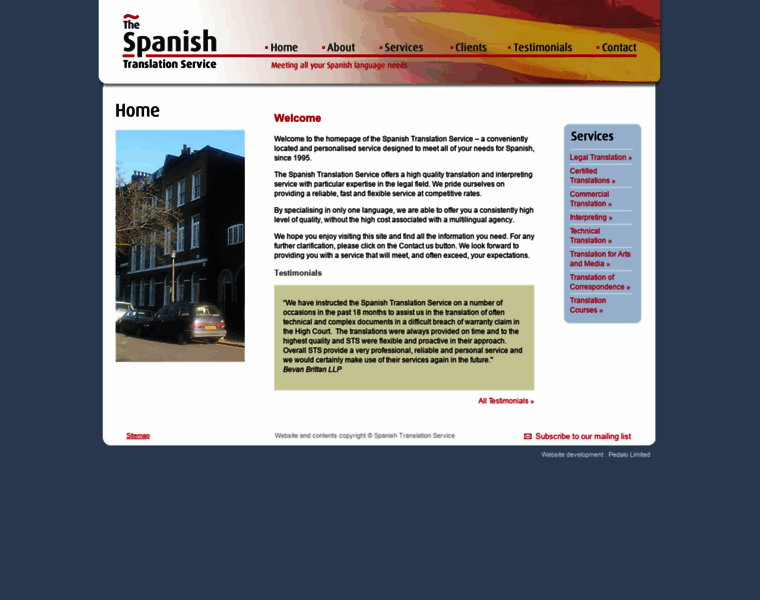 Spanishtranslationservice.co.uk thumbnail