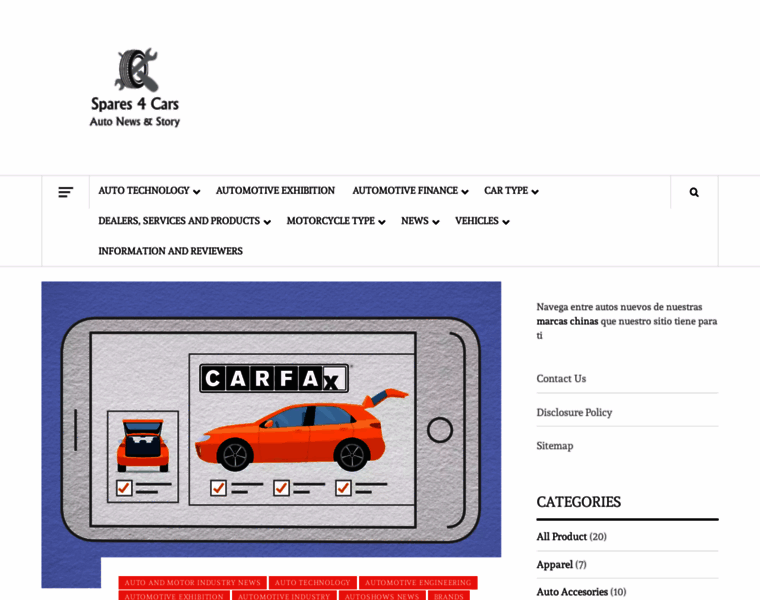 Spares4cars.net thumbnail