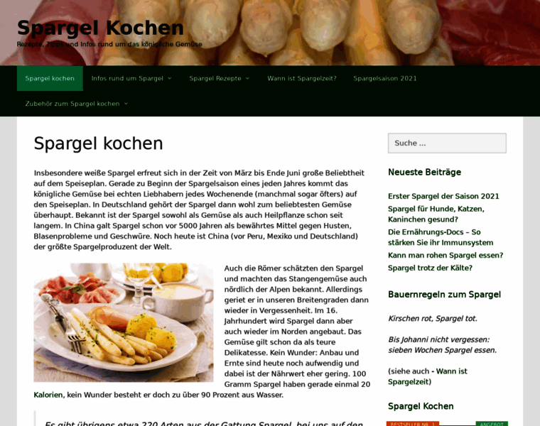 Spargel-kochen.com thumbnail