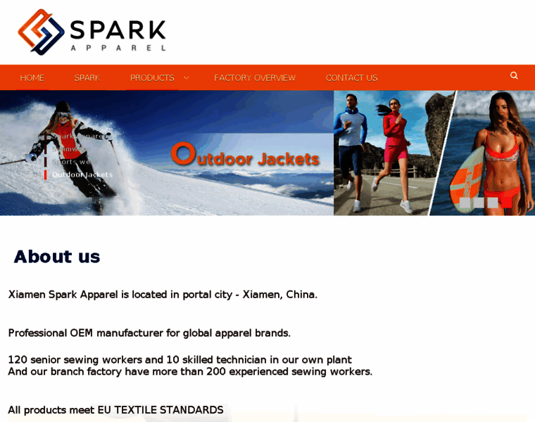 Spark-apparel.com thumbnail