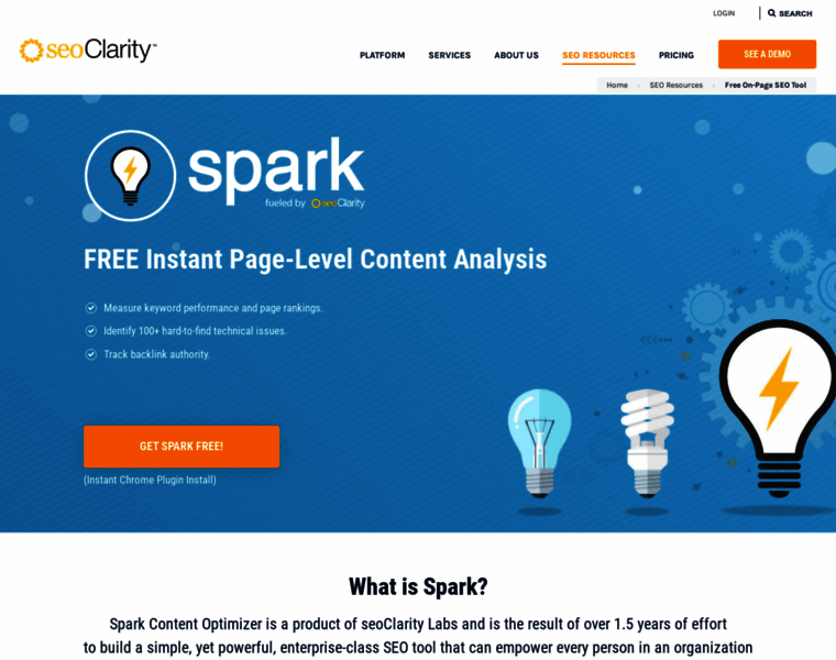 Spark.seoclarity.net thumbnail