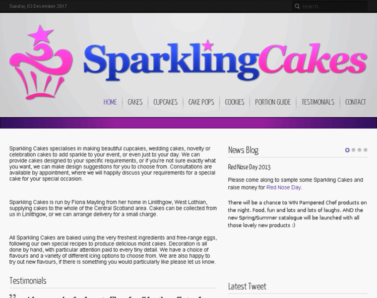 Sparklingcakes.com thumbnail