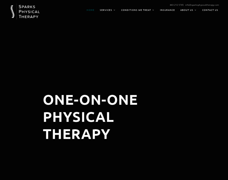 Sparksphysicaltherapy.com thumbnail