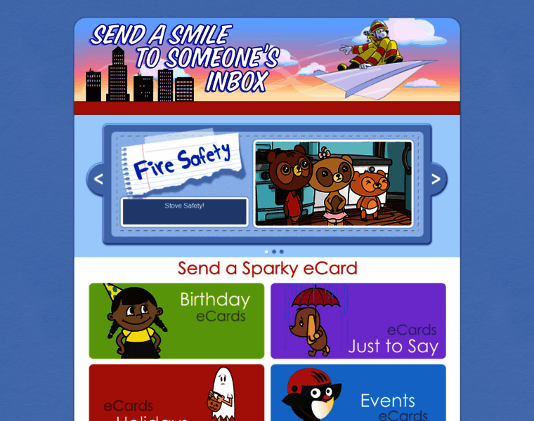 Sparkycards.org thumbnail