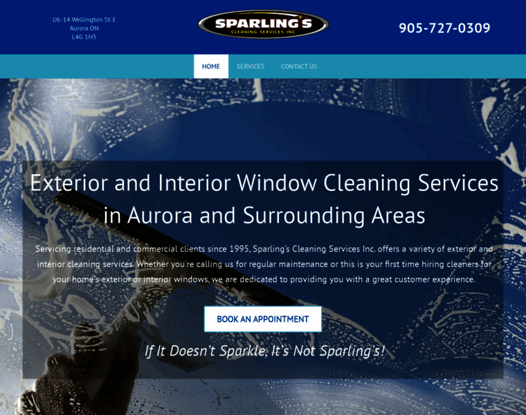 Sparlingscleaningservices.ca thumbnail