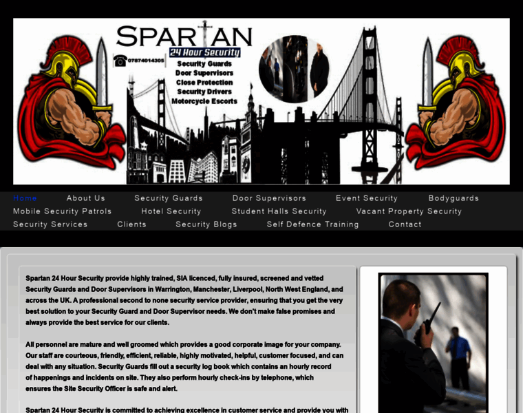 Spartan24hoursecurity.com thumbnail