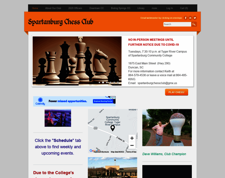 Spartanburgchessclub.org thumbnail