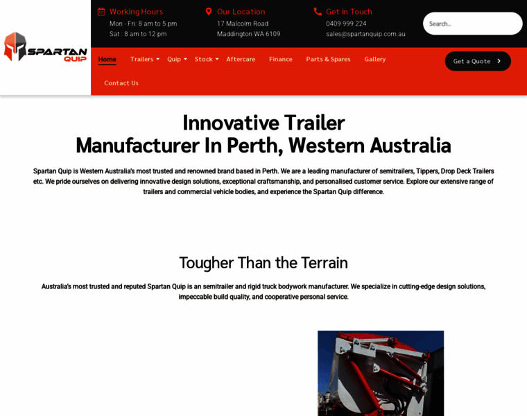 Spartanquip.com.au thumbnail