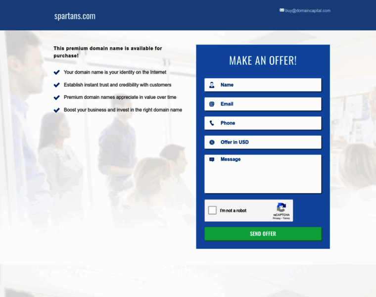 Spartans.com thumbnail