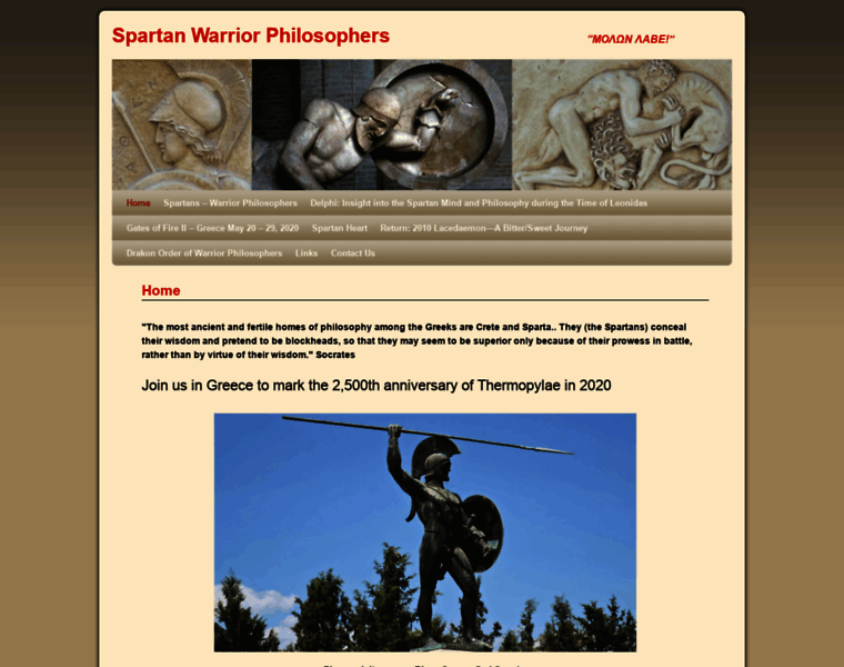 Spartanwarriorphilosophers.com thumbnail