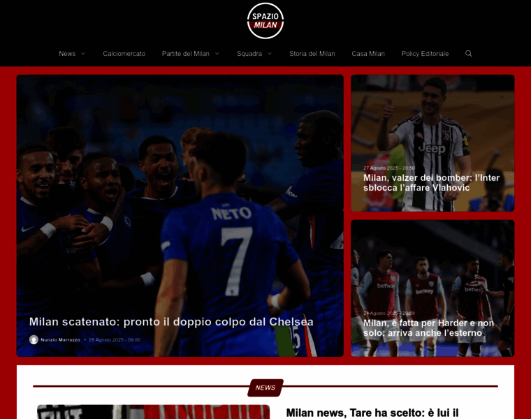 Spaziomilan.it thumbnail