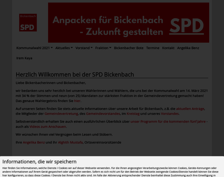 Spd-bickenbach.de thumbnail