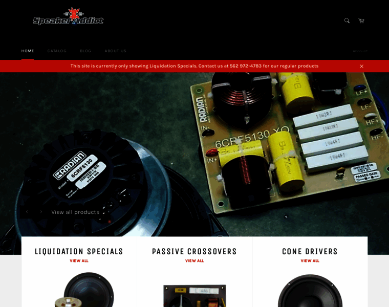 Speakeraddict.com thumbnail