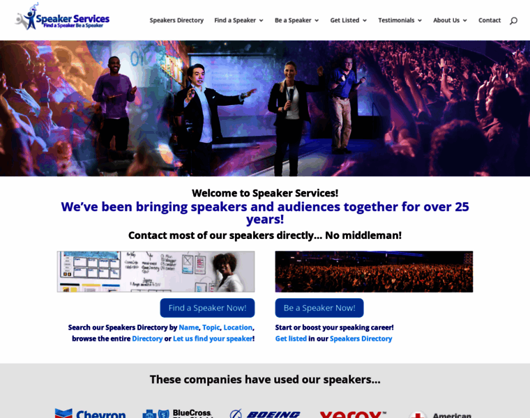 Speakerservices.com thumbnail