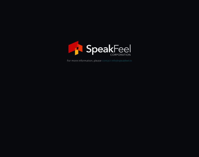 Speakfeel.ca thumbnail