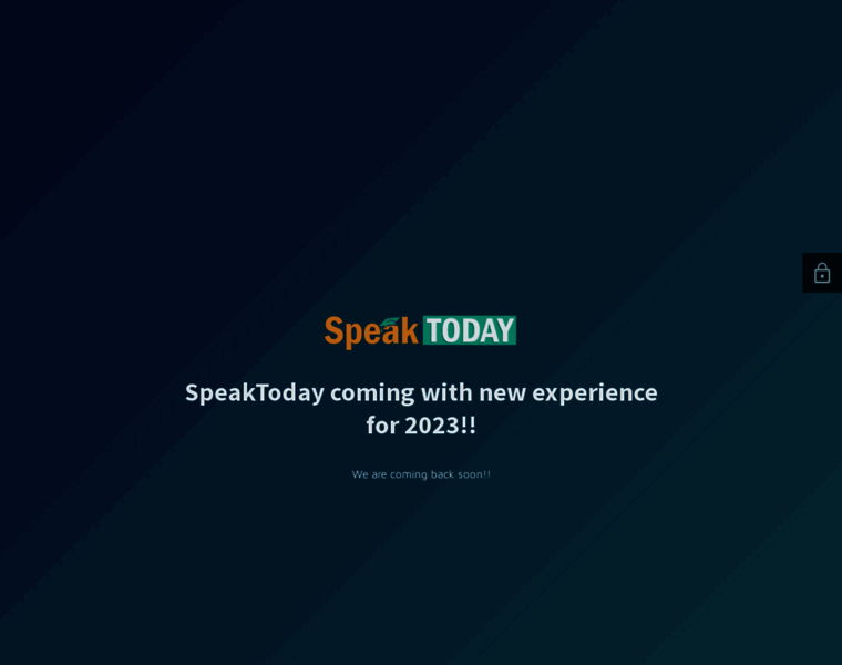 Speaktoday.com thumbnail