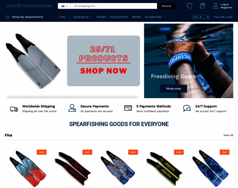 Spearfishershop.com thumbnail Spearfishershop.com thumbnail