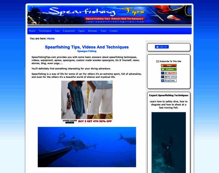 Spearfishingtips.com thumbnail