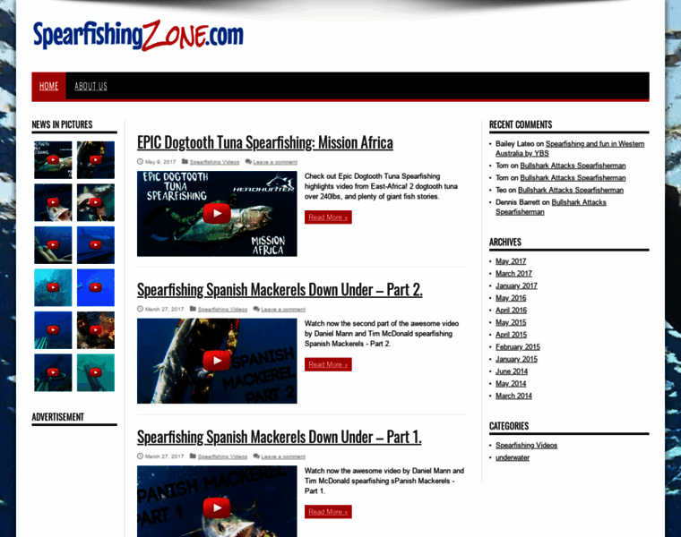 Spearfishingzone.com thumbnail