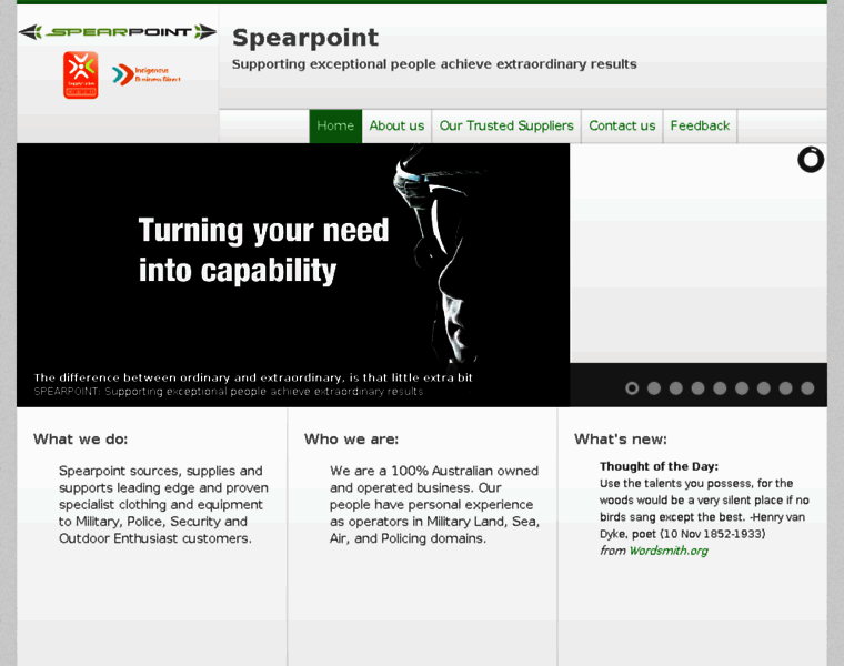 Spearpoint.net.au thumbnail