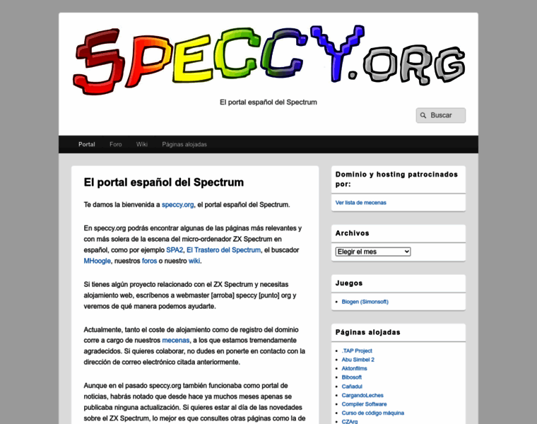 Speccy.org thumbnail