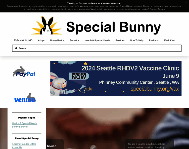 Specialbunny.org thumbnail