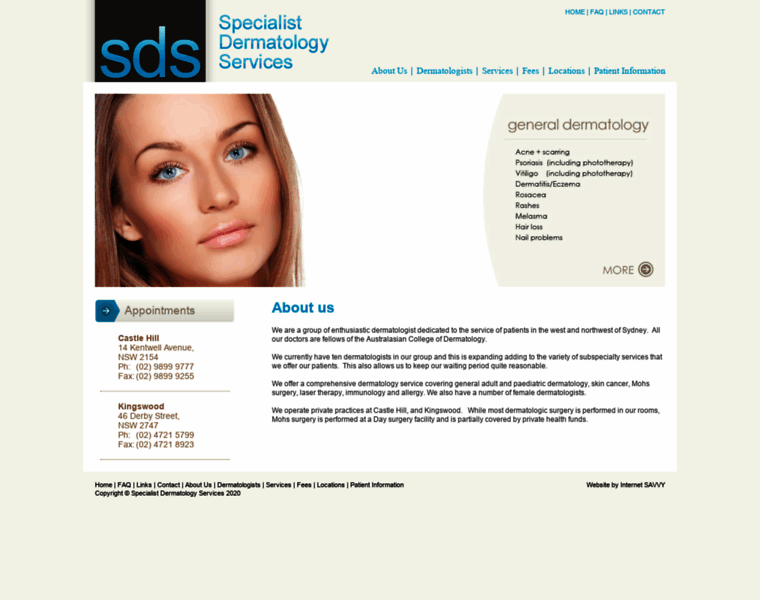 Specialistdermatologyservices.com.au thumbnail