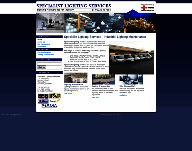 Specialistlightingservices.co.uk thumbnail