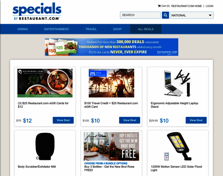 Specials.restaurant.com thumbnail