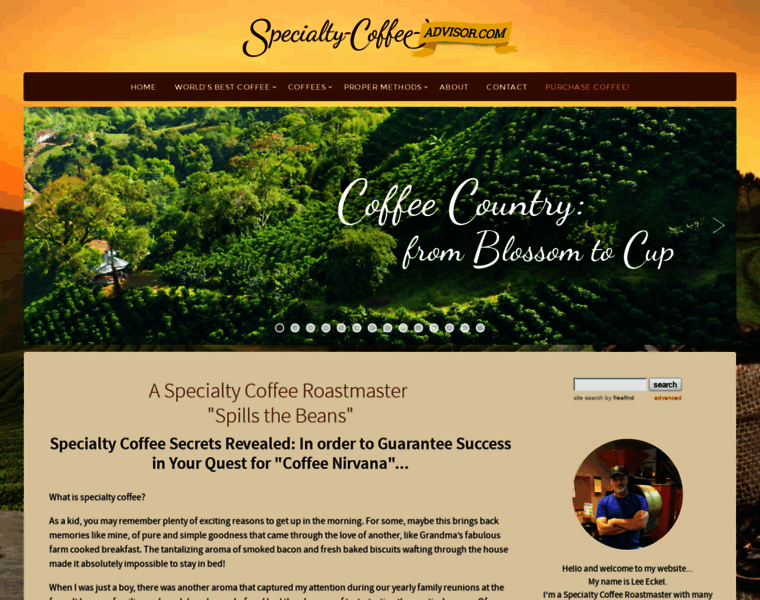 Specialty-coffee-advisor.com thumbnail