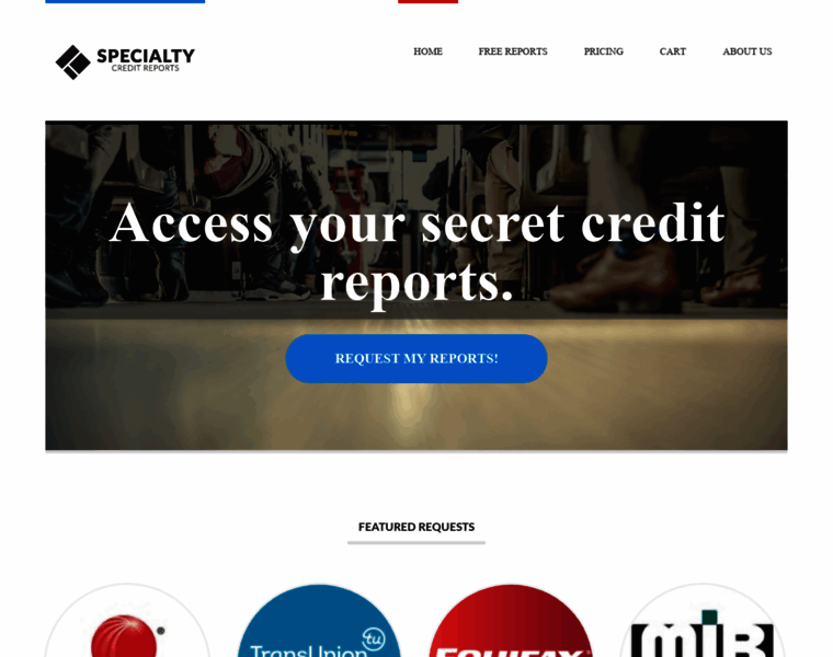 Specialtycreditreports.com thumbnail