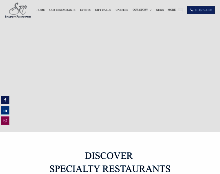 Specialtyrestaurants.com thumbnail