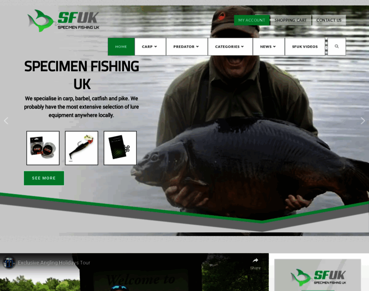 Specimenfishing-uk.com thumbnail