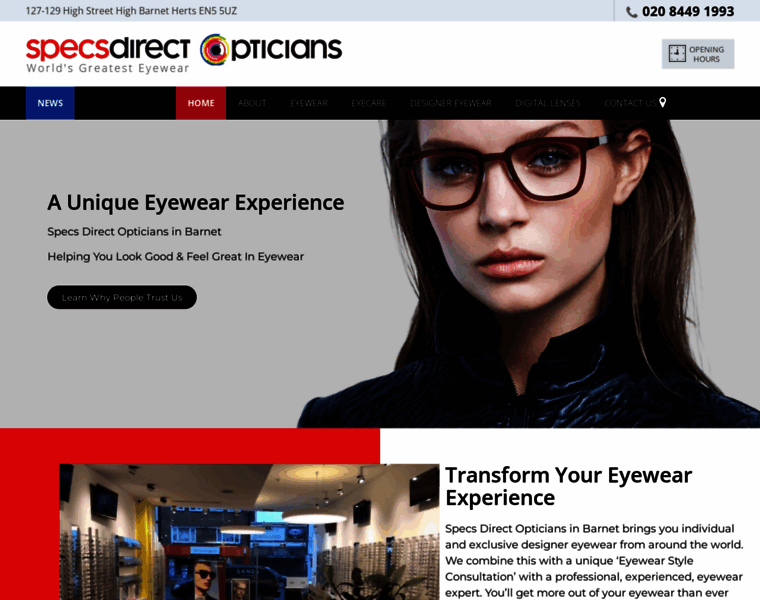 Specsdirectbarnet.co.uk thumbnail