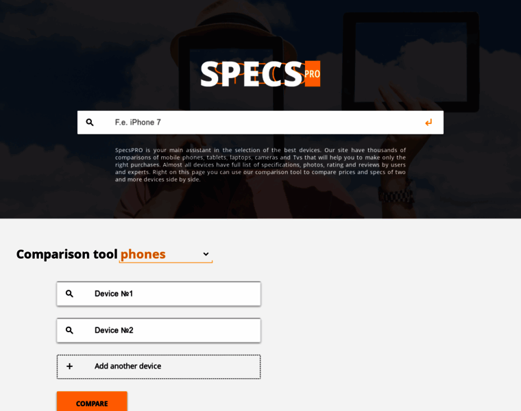 Specspro.net thumbnail