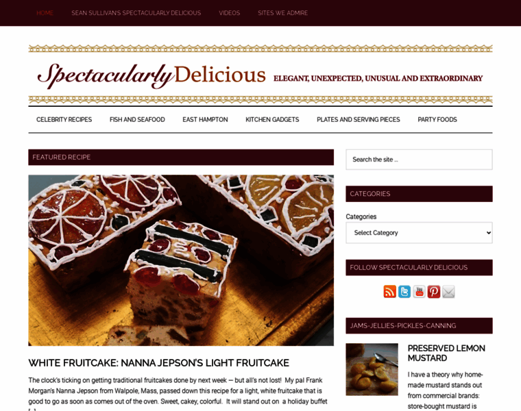 Spectacularlydelicious.com thumbnail