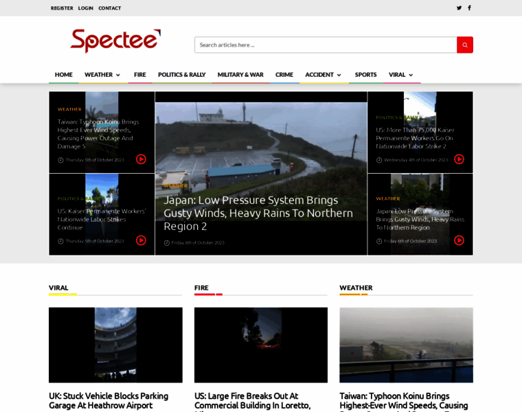 Spectee.com thumbnail