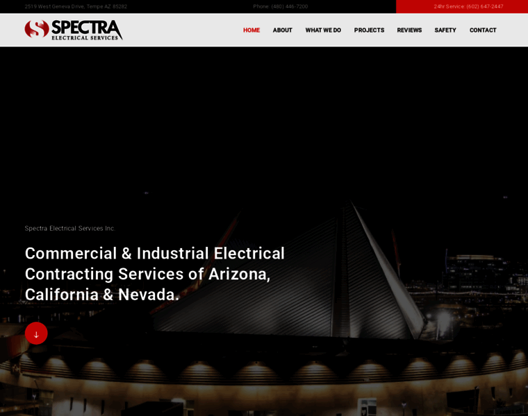 Spectra-electrical.com thumbnail
