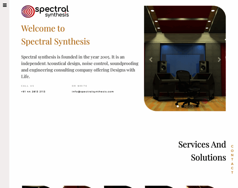 Spectralsynthesis.com thumbnail