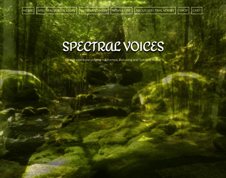 Spectralvoices.com thumbnail