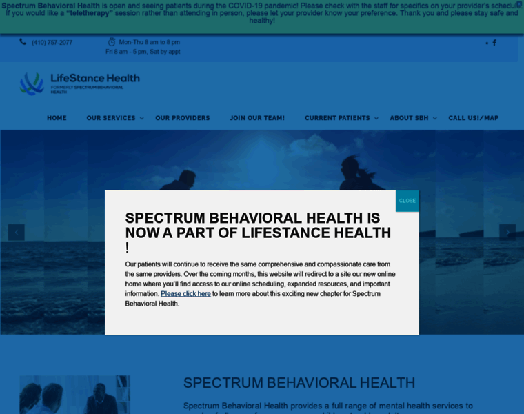 Spectrum-behavioral.com thumbnail