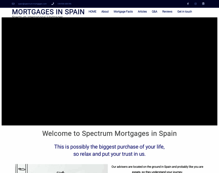 Spectrum-mortgages.com thumbnail