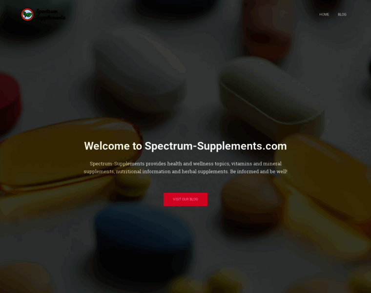 Spectrum-supplements.com thumbnail