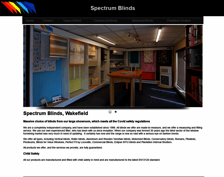 Spectrumblindswakefield.co.uk thumbnail