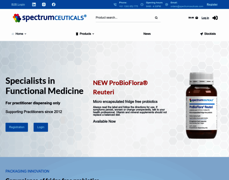 Spectrumceuticals.net thumbnail
