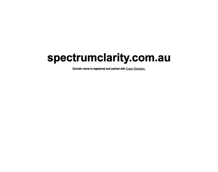 Spectrumclarity.com.au thumbnail