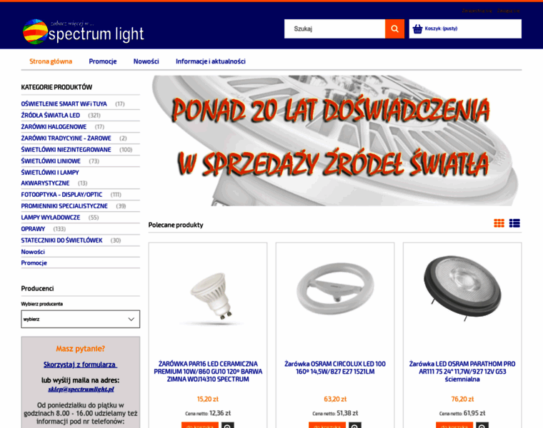 Spectrumlight.pl thumbnail