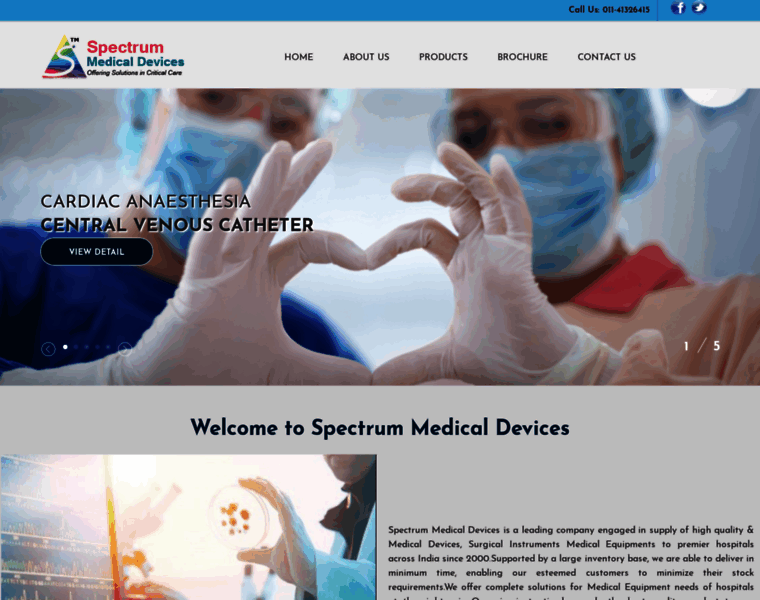 Spectrummedicaldevices.com thumbnail
