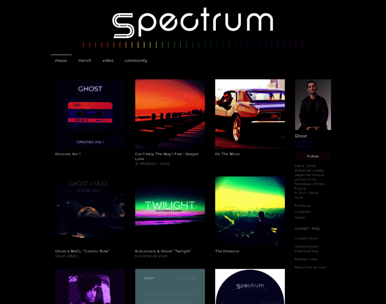 Spectrumrecordsmusic.com thumbnail