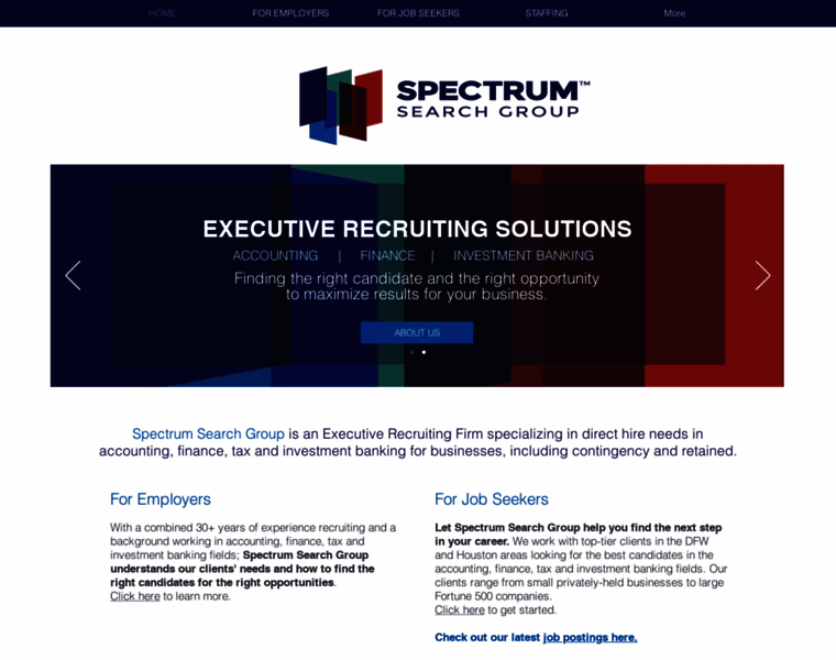 Spectrumsearchgroup.com thumbnail